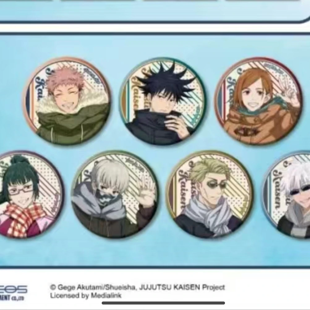 【咒术回战】堂吉柯德冬服圆吧唧 徽章盲抽