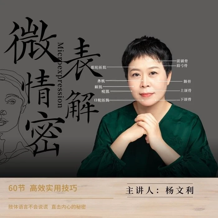 微表情解密（60节高效实用技巧）