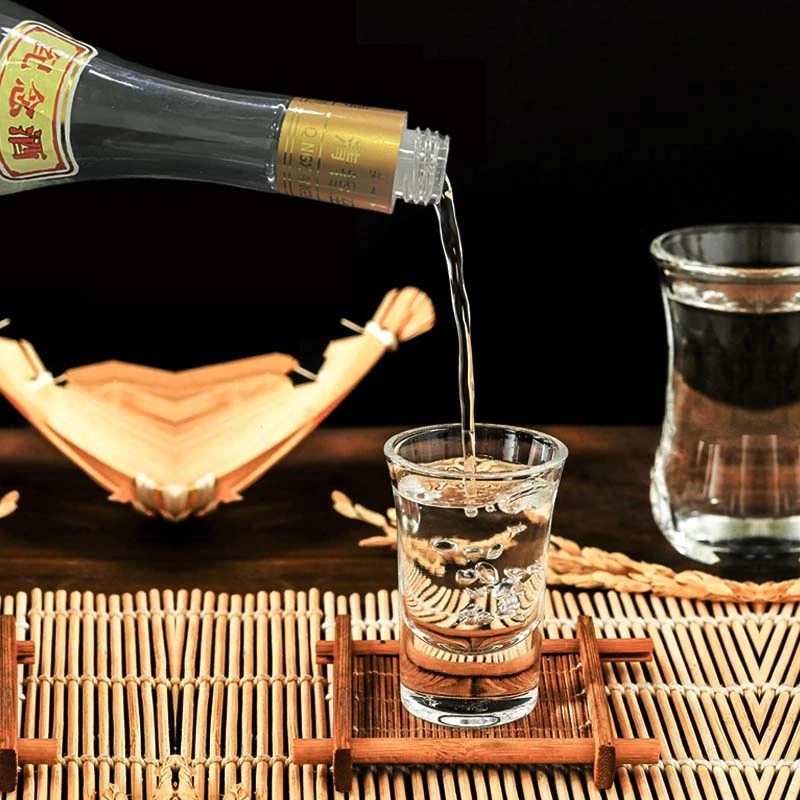 汾情万盅杏花村源产地的白酒整箱六瓶黄盖玻款53度475ML