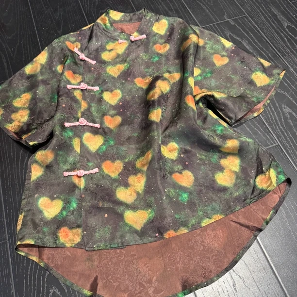 6395-1《心心相印》重工国服提花新中式百搭宽松马甲