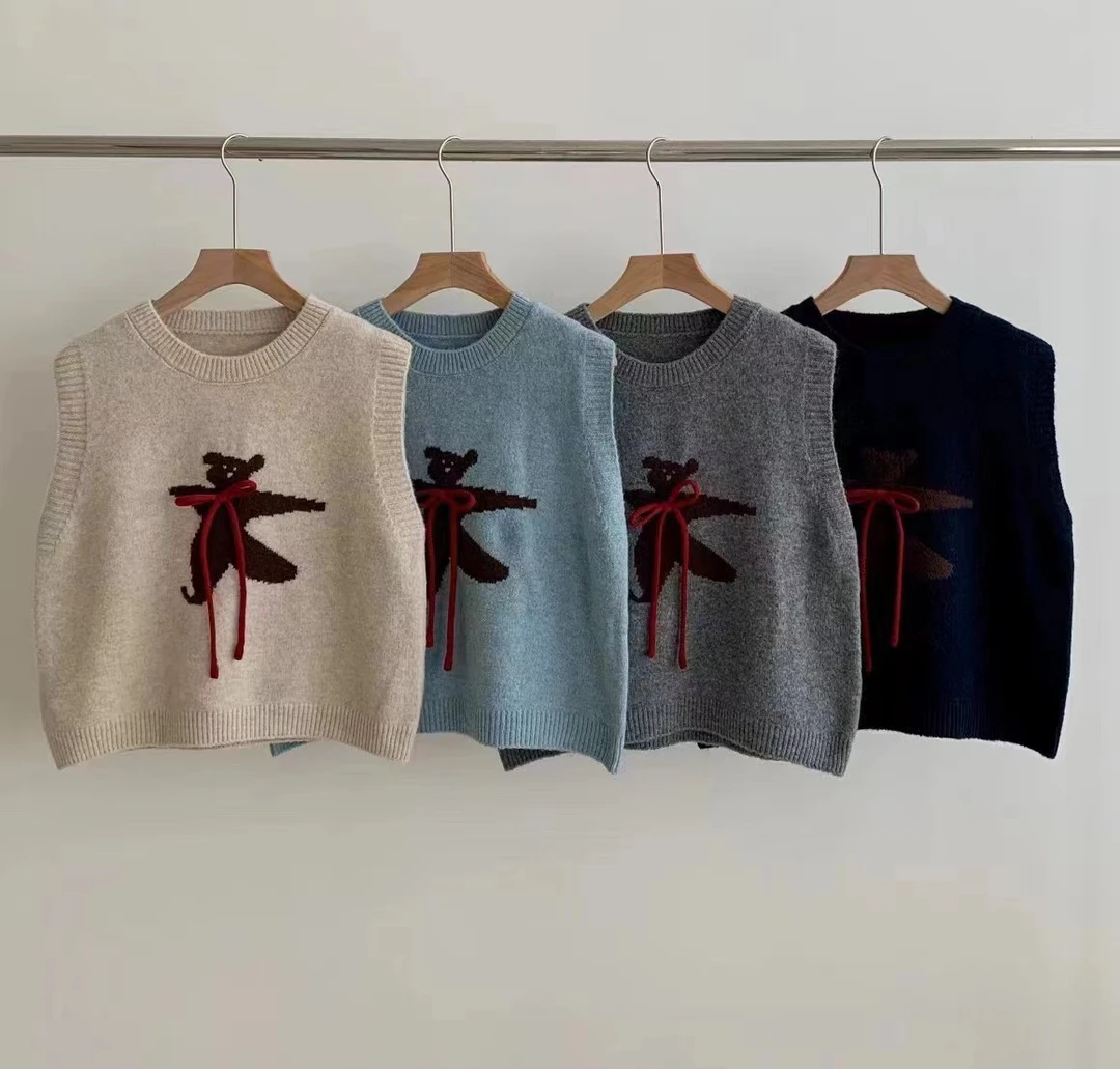 1-50新款秋装毛衣马甲