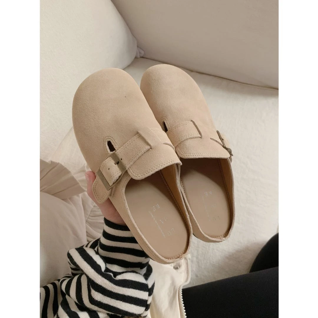 田田家 | 鞋子合集  超百搭鞋底软软 法式慵懒半拖鞋全包鞋百搭