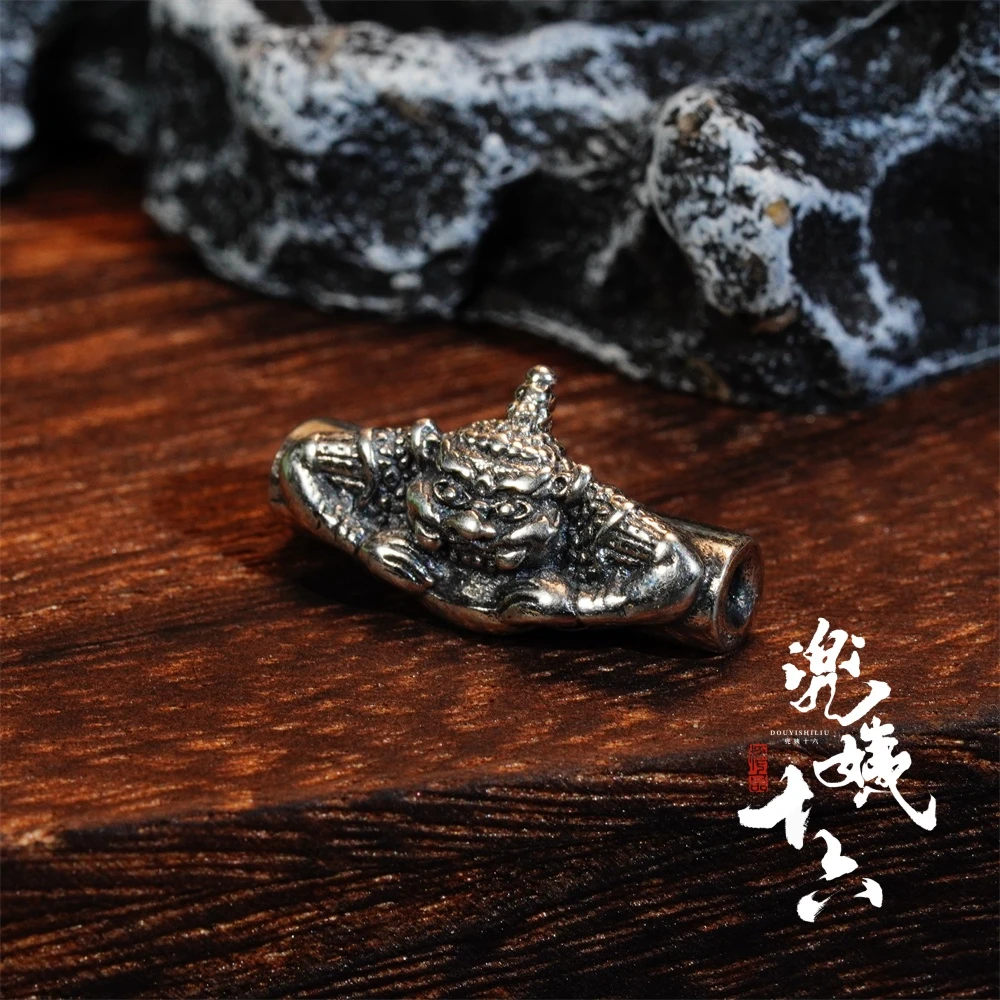 925银银制品 定制版925银精工复古拉胡银饰（多样性发一）