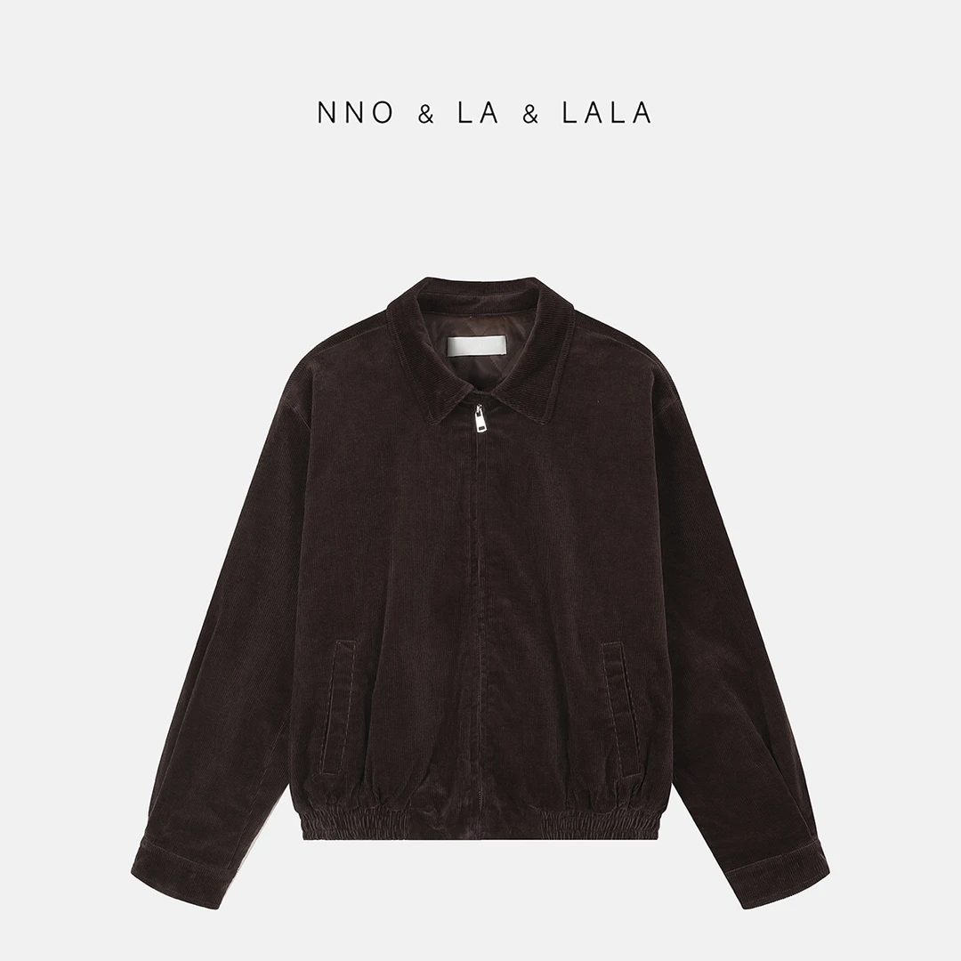 LA 复古灯芯绒 飞行员 夹棉夹克 外套 26376