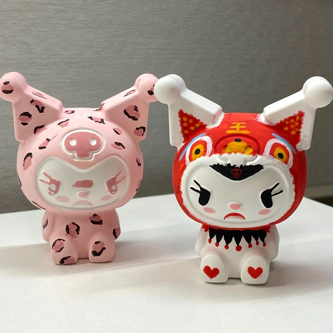 网红玉桂狗儿童涂色石膏娃娃混装背包熊库洛米爆款美乐蒂彩绘涂鸦