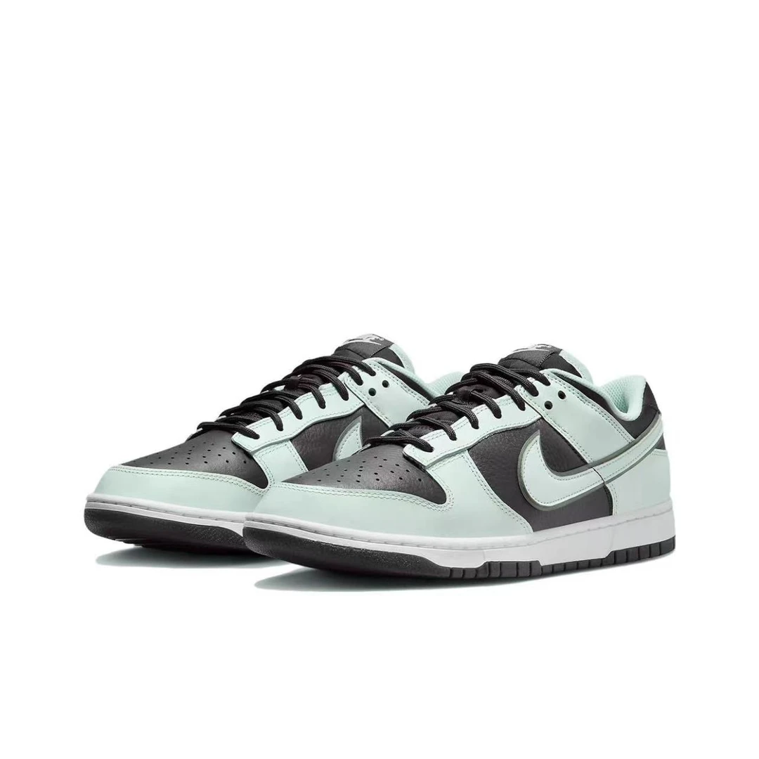 【钻石楼NK专享】耐克 DUNK LOW 男子低帮黑绿运动休闲鞋 FZ1670001