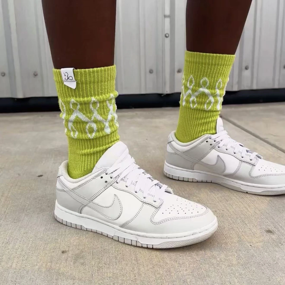 【耐克/NIKE】女款DUNKLOW百搭运动时尚白色白灰休闲鞋DD1503103