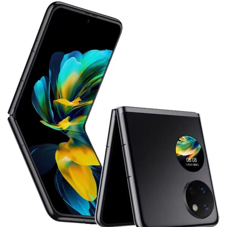 99新 HUAWEI/华为 小折叠手机pocket 时尚多彩精巧折叠手机  双卡