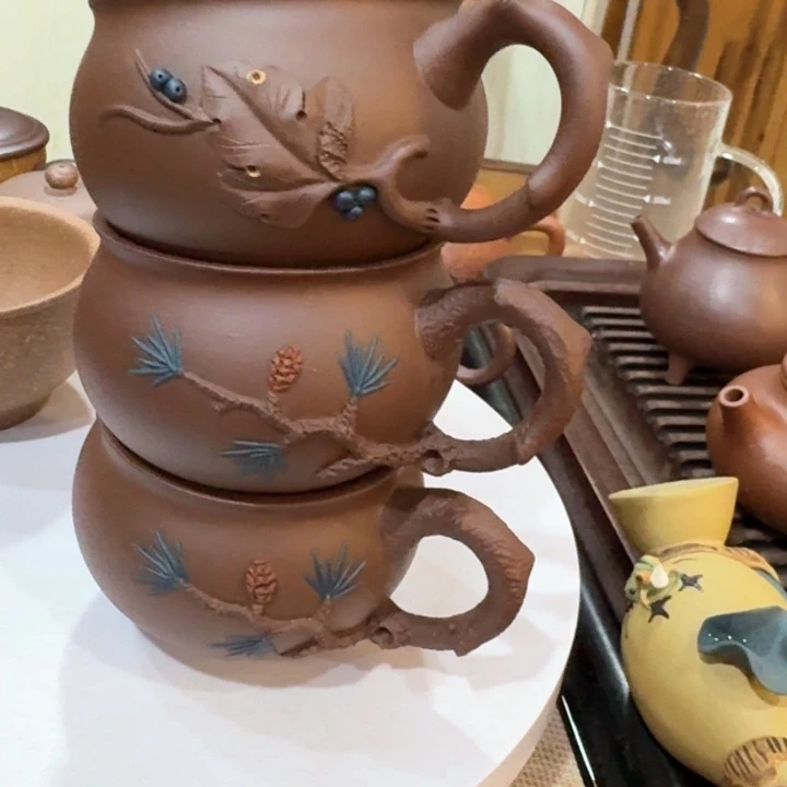 紫砂茶宠古**发原矿无漆