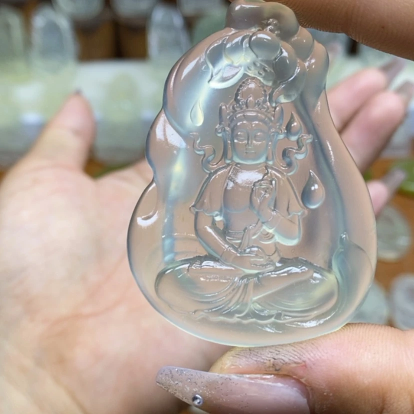 【闪购商品】蛇纹石玉颈饰未镶嵌