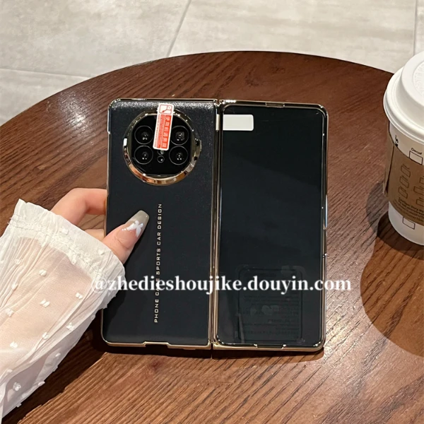 适用华为matex5折叠屏手机壳x5新款高级烤漆电镀超薄全包壳膜一体