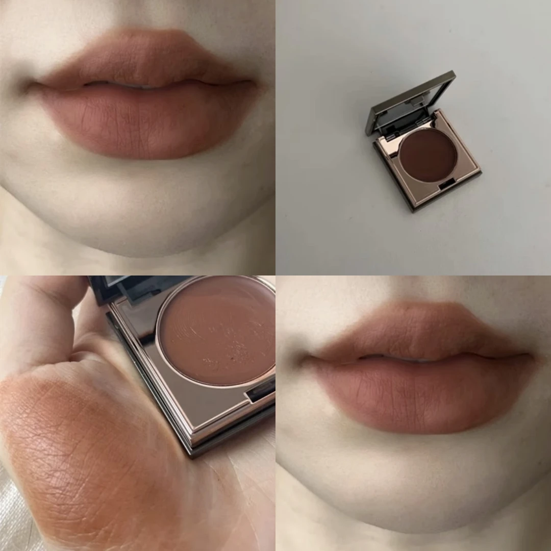 秋冬官配肉桂土棕 黄黑皮专属藤尾暖系多用途膏唇膏口红腮红眼影