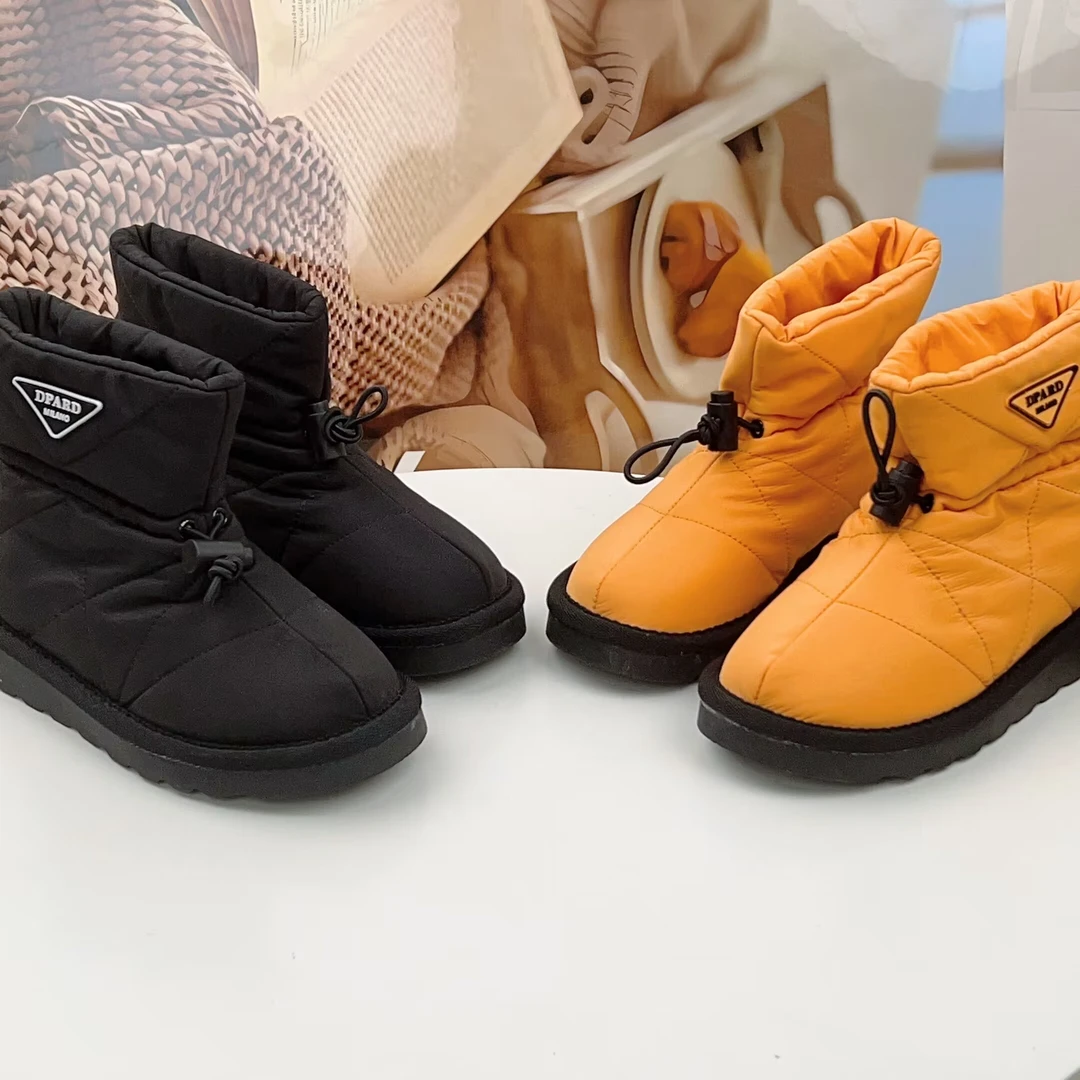 26-37码时尚百搭秋冬新款保暖舒适软底透气雪地靴（C） 831