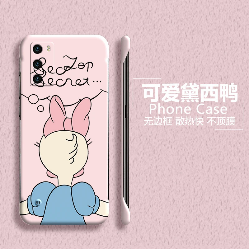 唐老鸭华为p40手机壳pro黛西pro+无边框半包超薄新款防摔卡通