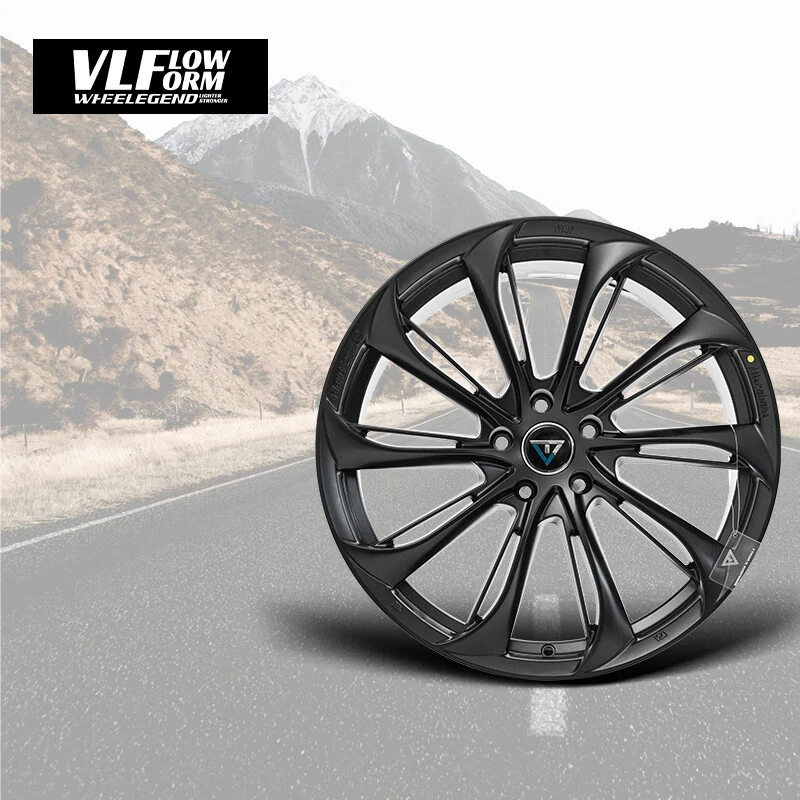 巨久VLF25旋风电镀旋压20寸改装轮毂适用阿尔法威尔法特斯拉