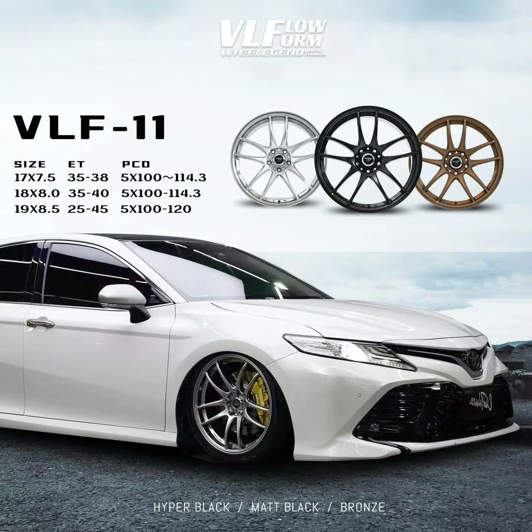 巨久汽车改装轮毂VLF11旋压款171819寸适用阿特兹马自达凯美瑞