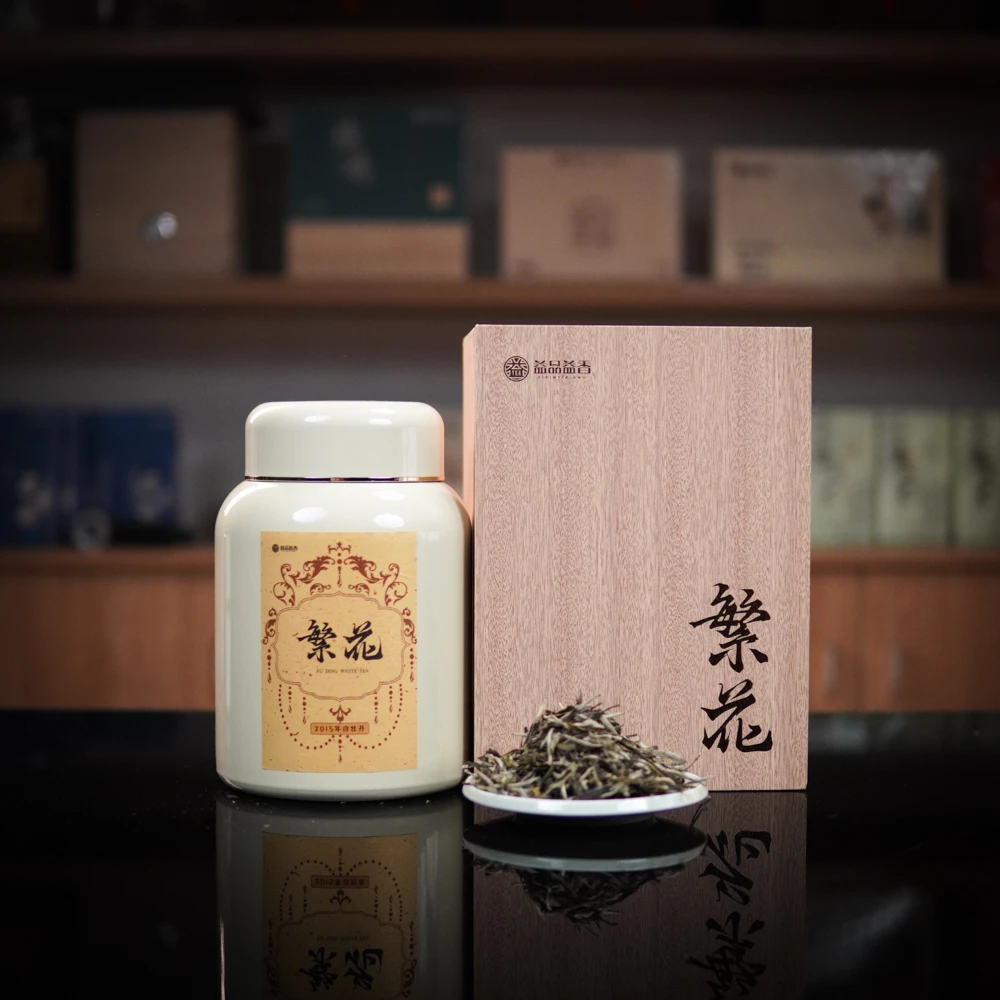 福鼎白茶2015年磻溪高山花香牡丹 陈韵蜜香 200g