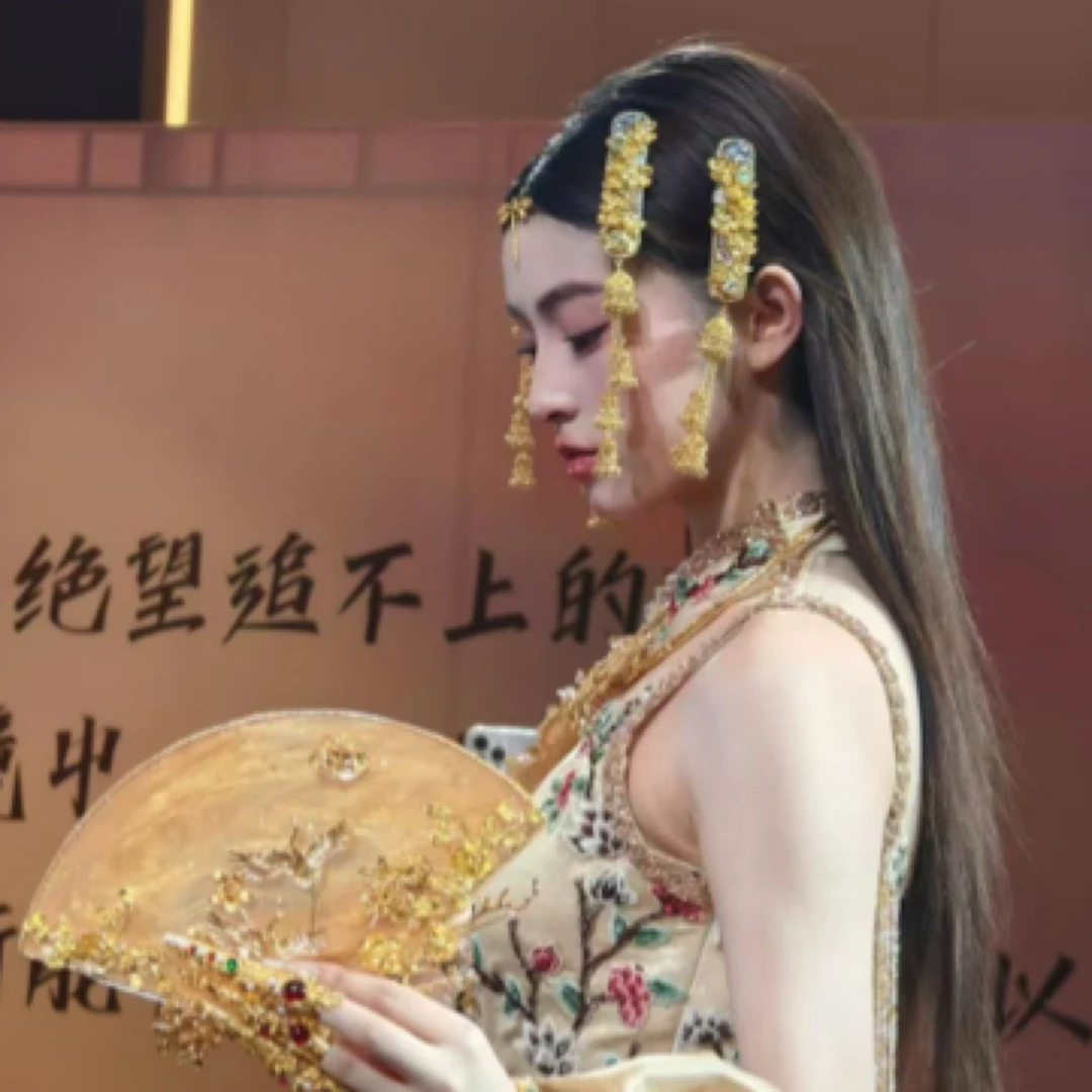 合金婚庆饰品 新款金色新娘头饰单支边夹