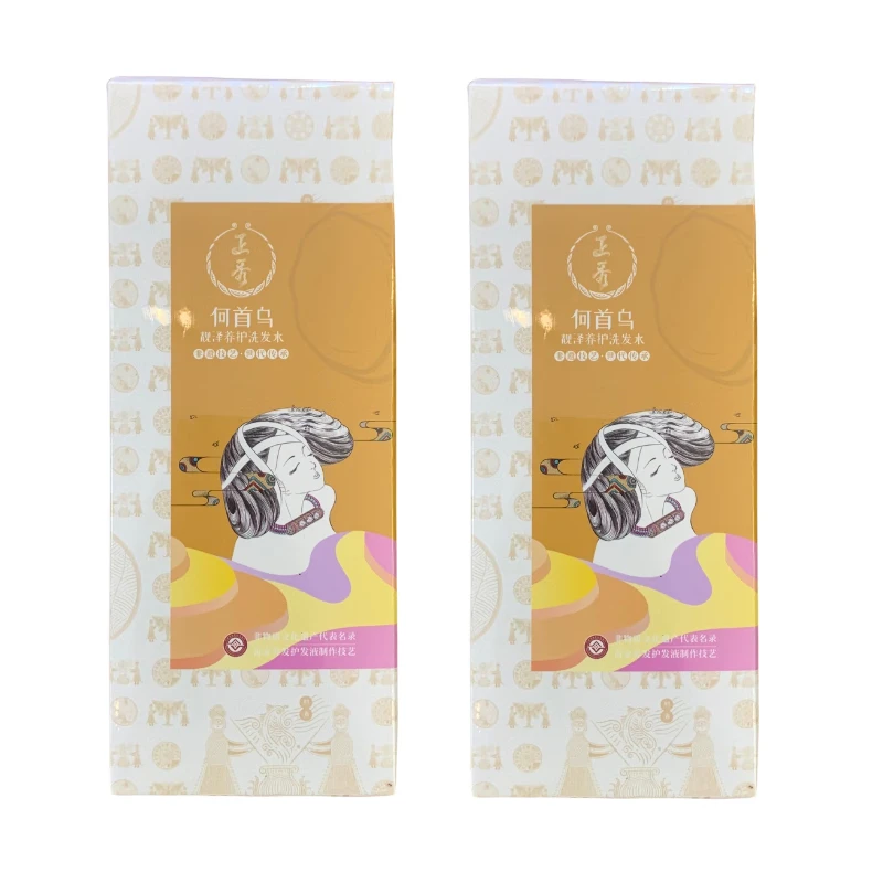 正秀何首乌靓泽养护洗发水300ml*2