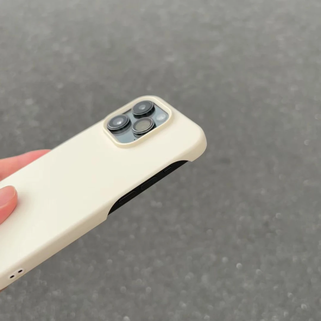 韩国ins磨砂半包苹果15pm手机壳13无按键12高颜值15pro简约软壳xr