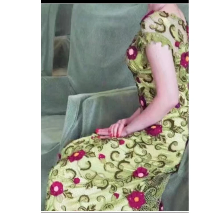 梅钩~爱尔兰钩花美裙《夏季》材料，短款