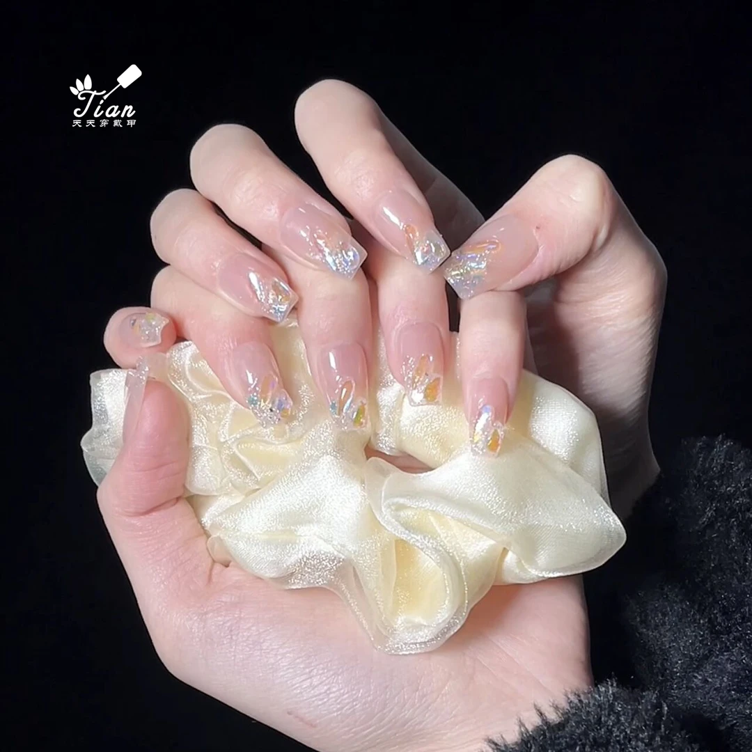 【温精灵】”现货飞“天天手工甲极光钻非质量问题NO退NO换（XX清仓）