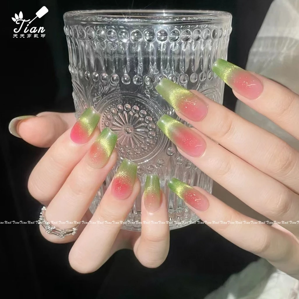 【冰西瓜】”现货飞“天天手工甲百搭款 非质量问题NO退NO换(XX清仓)