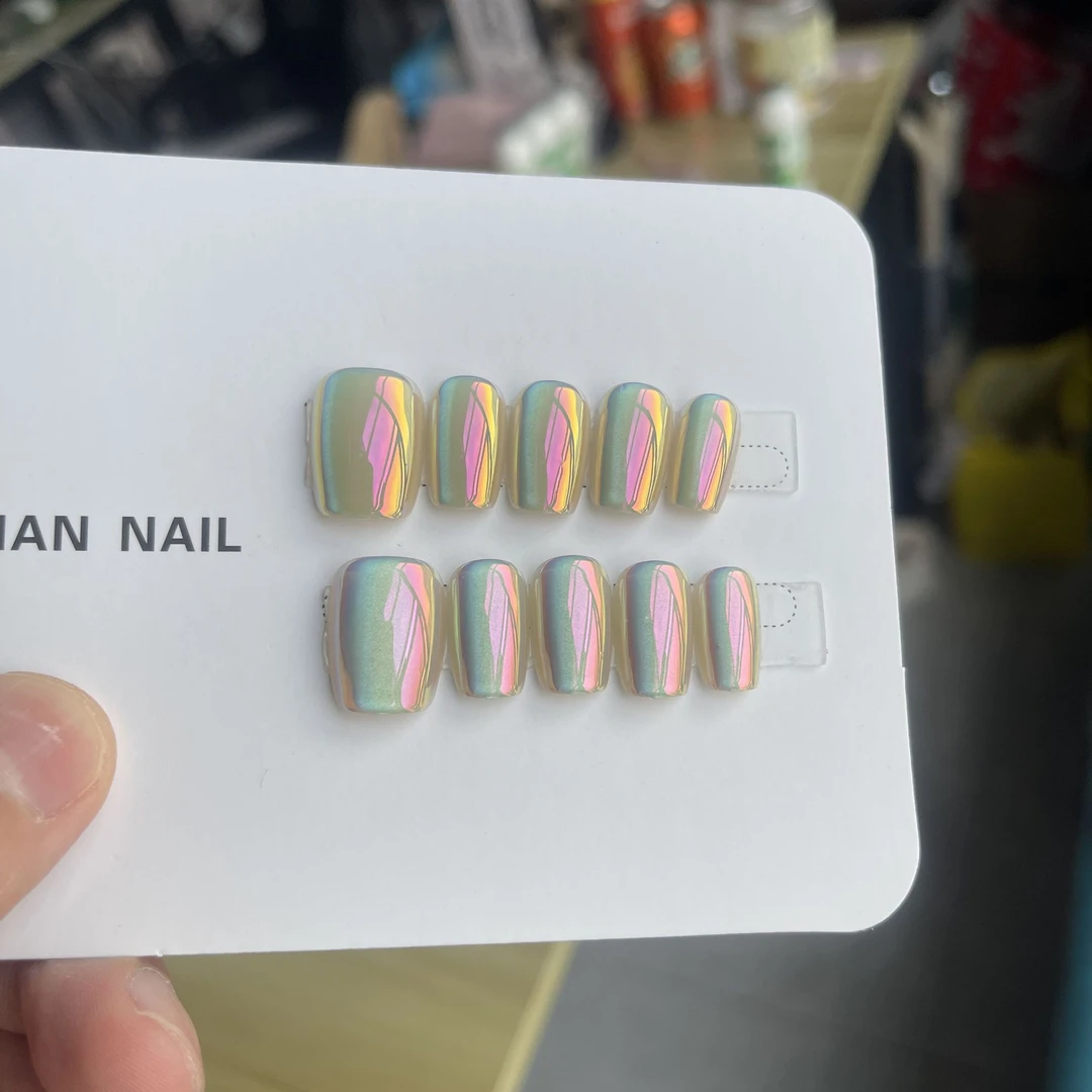 【蓝冰】”现货飞“天天手工甲暴款 非质量问题NO退NO换（XX清仓）