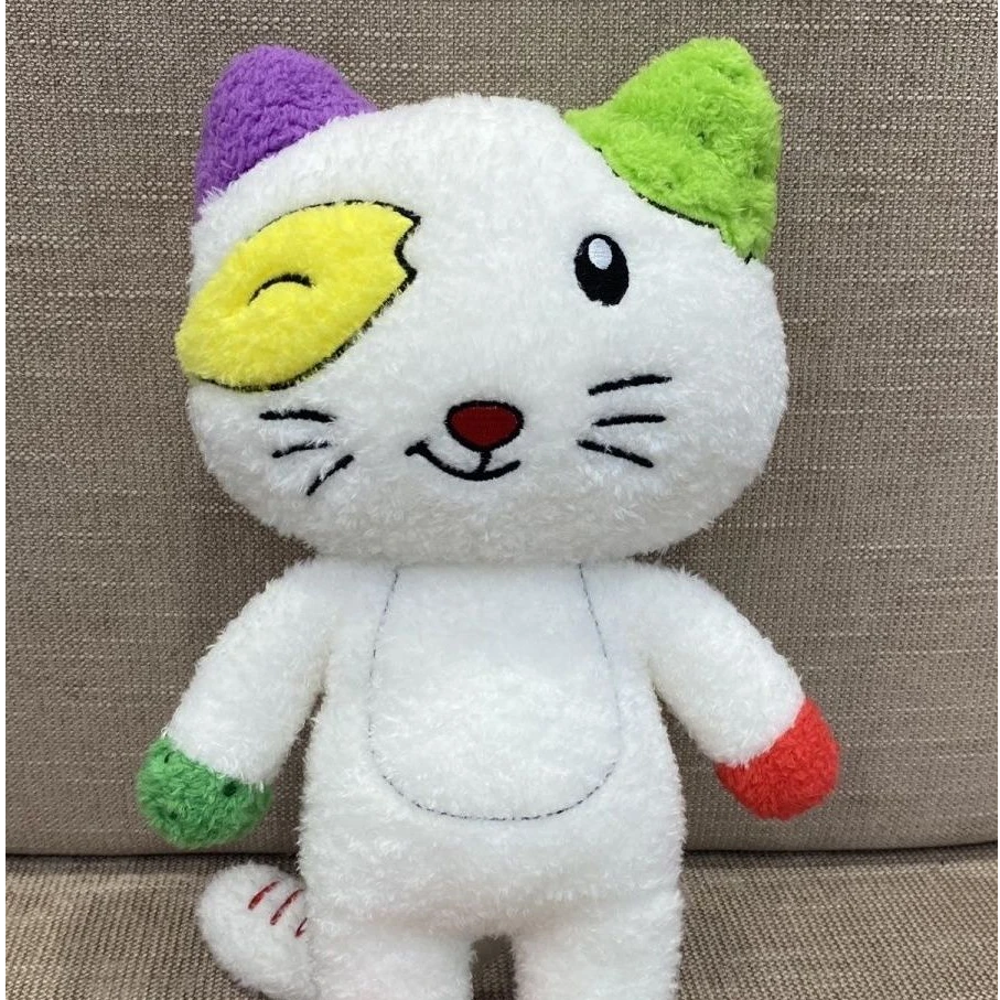 小怪毛绒玩具大耳朵图图猫咪玩偶可爱卡通睡觉公仔生日礼物女D697