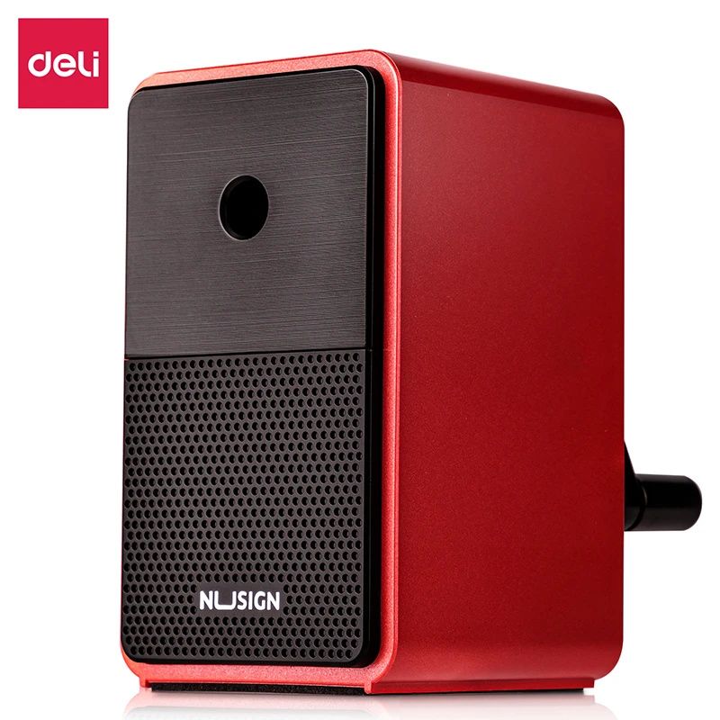 Deli/得力NS077自动进笔削笔机不挑款  xx