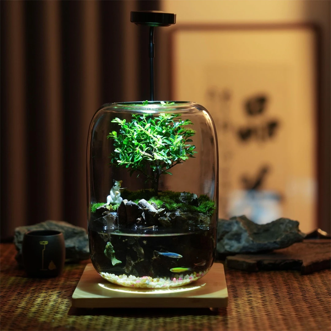 年年有余年年有鱼纯手工艺术观赏微景观客厅百搭功能摆件活动款