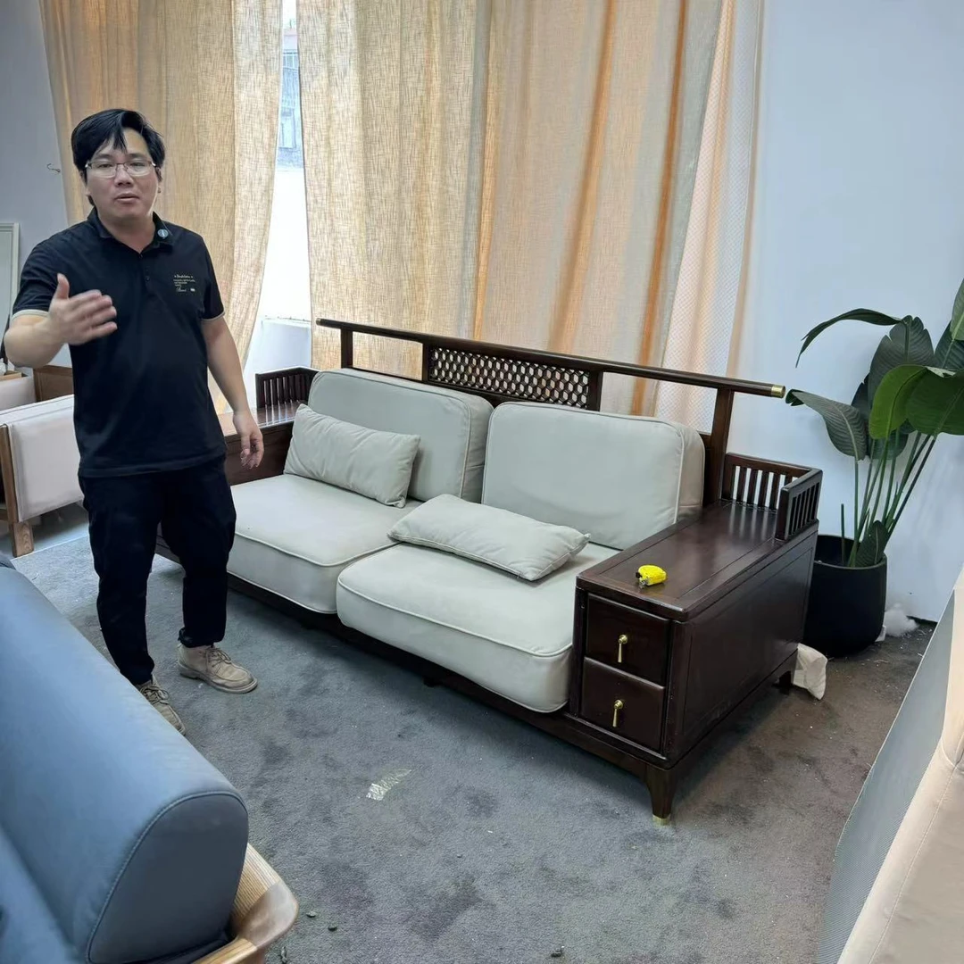 901#实木沙发布艺沙发（不包安装）（三楼）