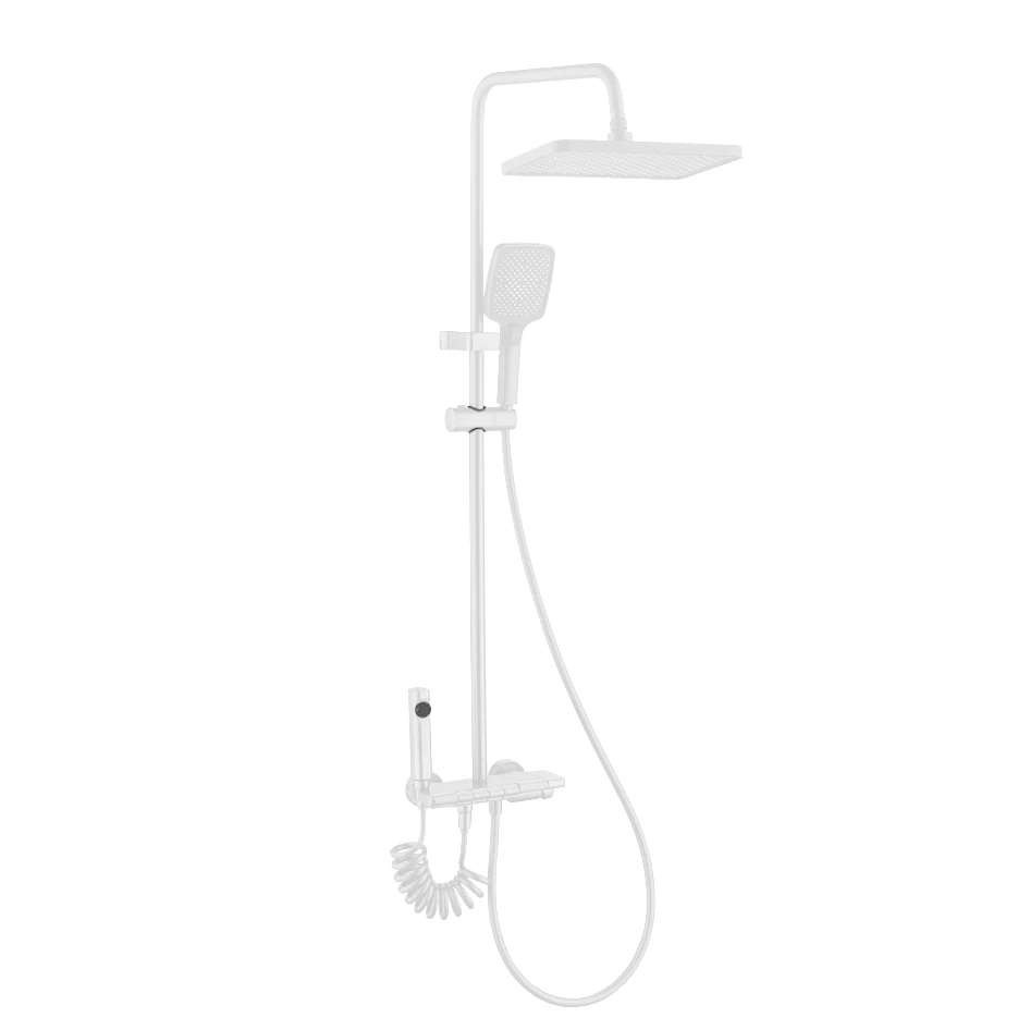 DC2025W【白色】花洒家用水龙头浴室柜淋浴房家用（不包安装）