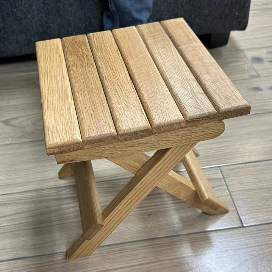 25*25*30cm【白橡木】原木小凳子矮凳换鞋凳实木小凳子马扎