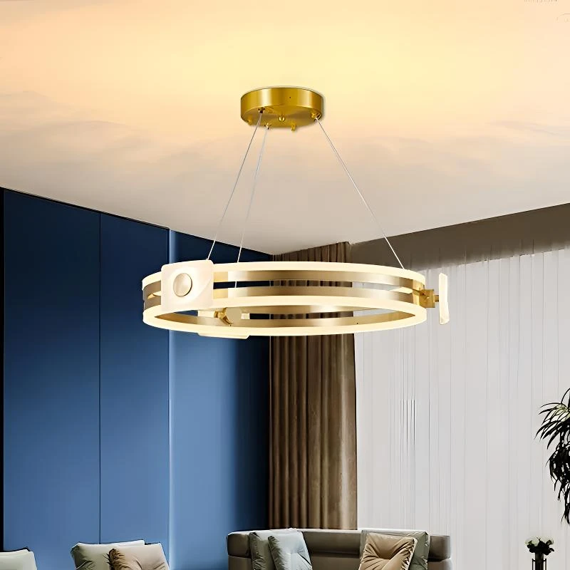 XBD8034-8#三色84W吊灯D800H100【不包安装】库存尾货（铁一）2013