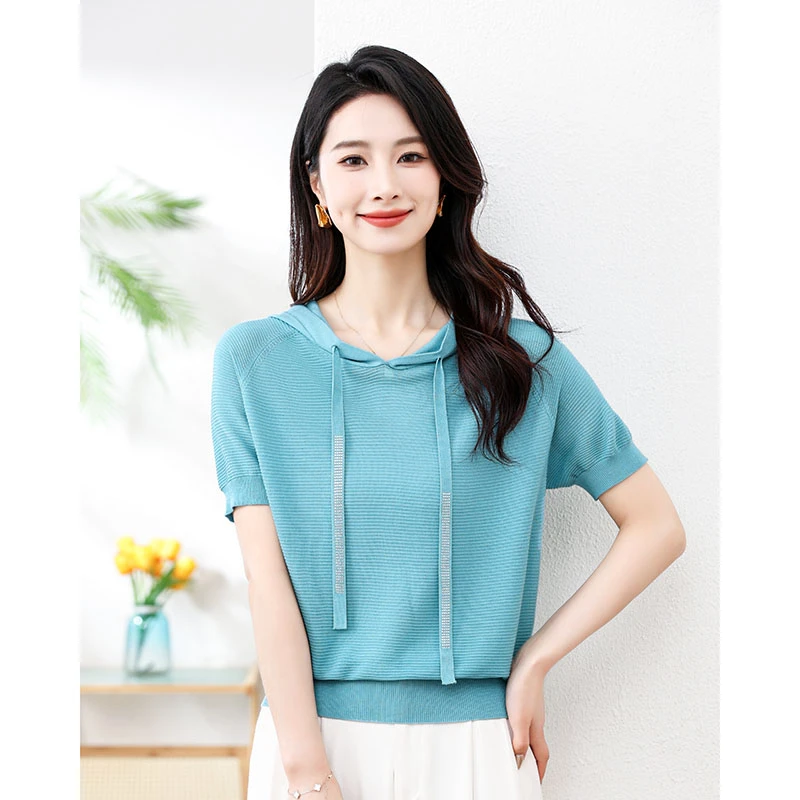 【香嘉怡新品】XJYC3630女士上衣针织衫修身显瘦休闲网红气质百搭