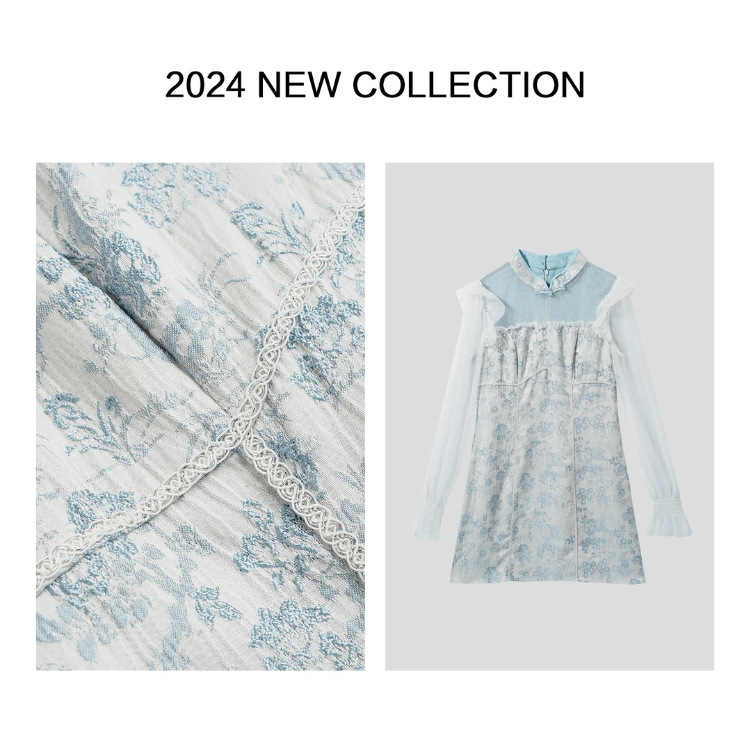 【小铃铛】L1F18012B 秋季女装新款连衣裙