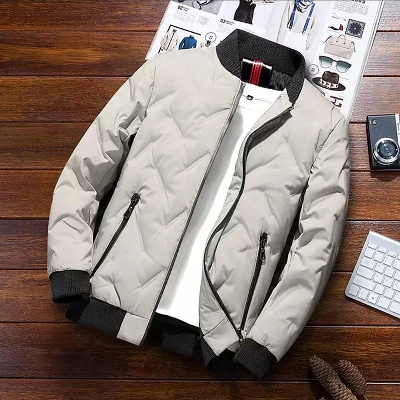 雅鹿2023新款青年品牌羽绒服男士装冬装外套冬季新款短款加厚上衣