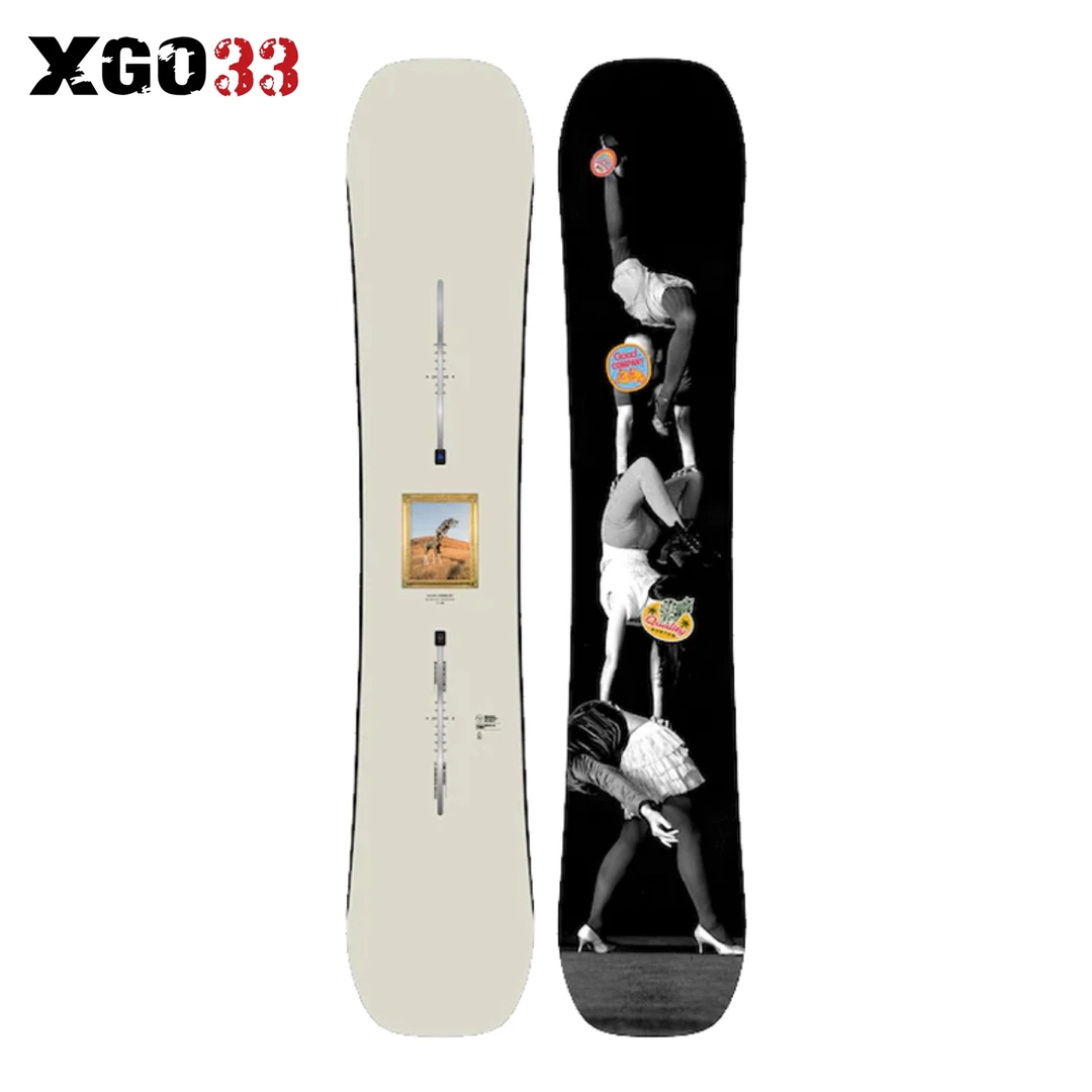 Burton男女通用GoodCompany155单板滑雪板艺术家滑雪板滑雪单板