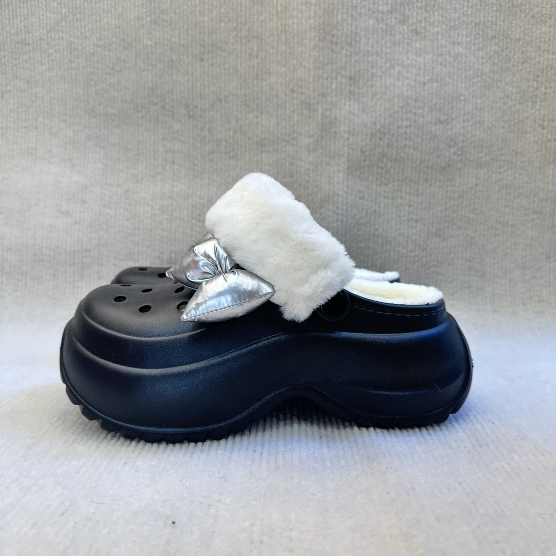 IEF/爱依服2024新款秋季女圆头厚底洞洞鞋5820-12547-