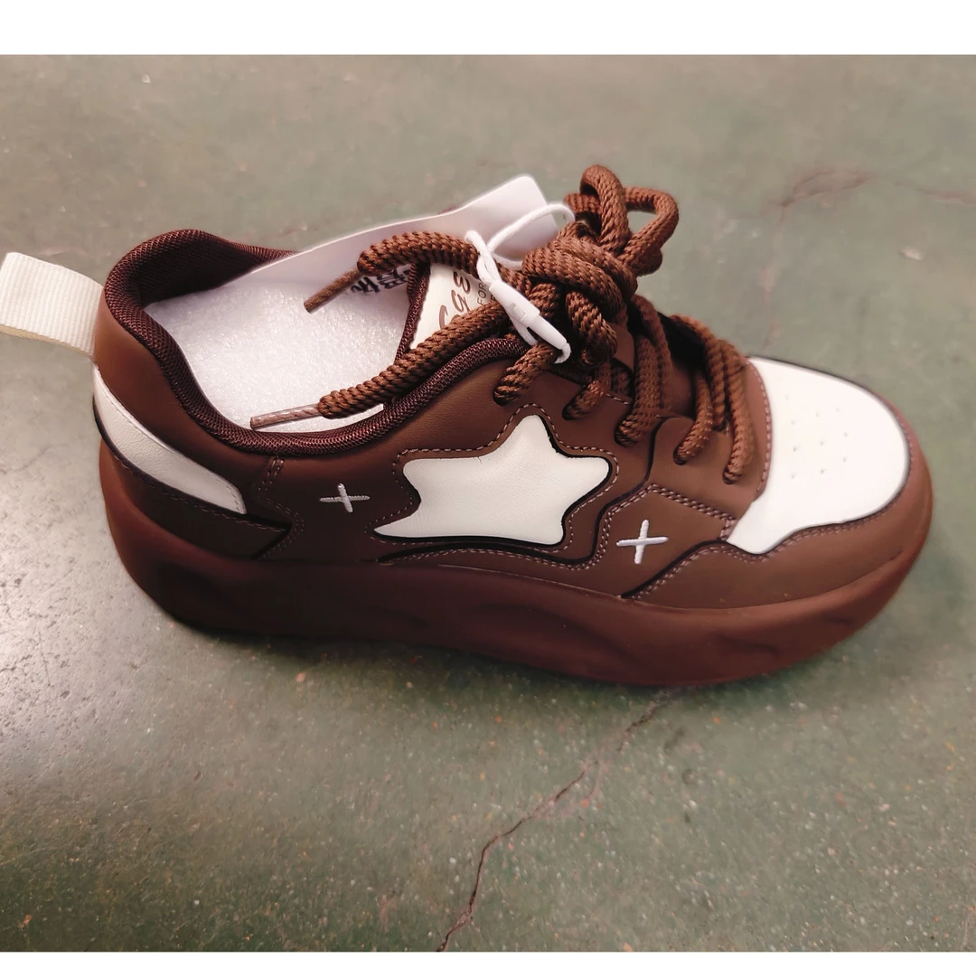 IEF/爱依服2024新款秋季女低帮厚底小白鞋5903-6125-