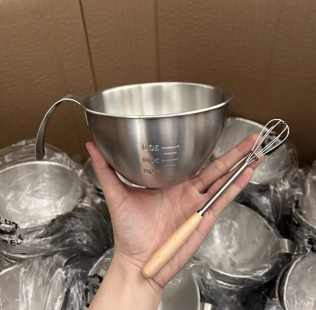 【娟子专属】304不锈钢打蛋盆加厚打发奶盆防溅烘焙工具鸡蛋迷你小