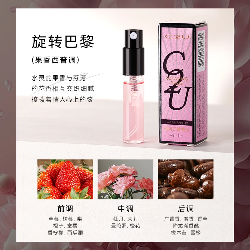 C2U法国旋转巴黎香水
