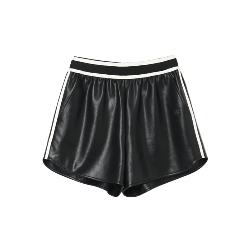 L333轻运动风PU短裤（不含配饰）