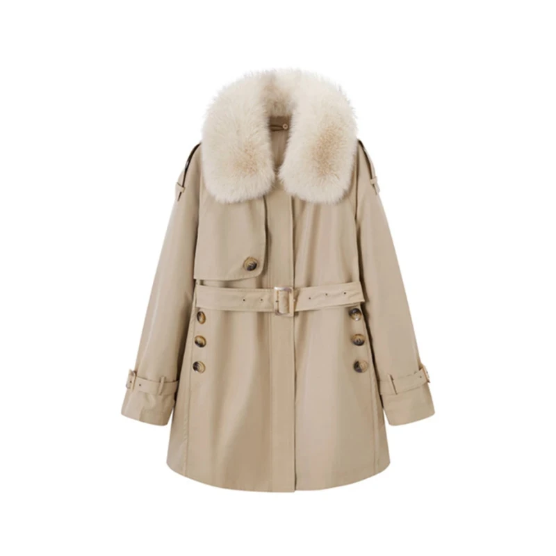 Z019毛领派克外套（默认不含配饰）