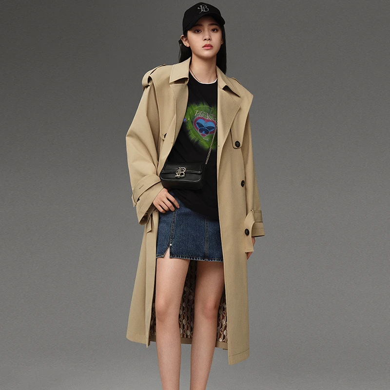 A053经典可脱卸领风衣（默认不含配饰）