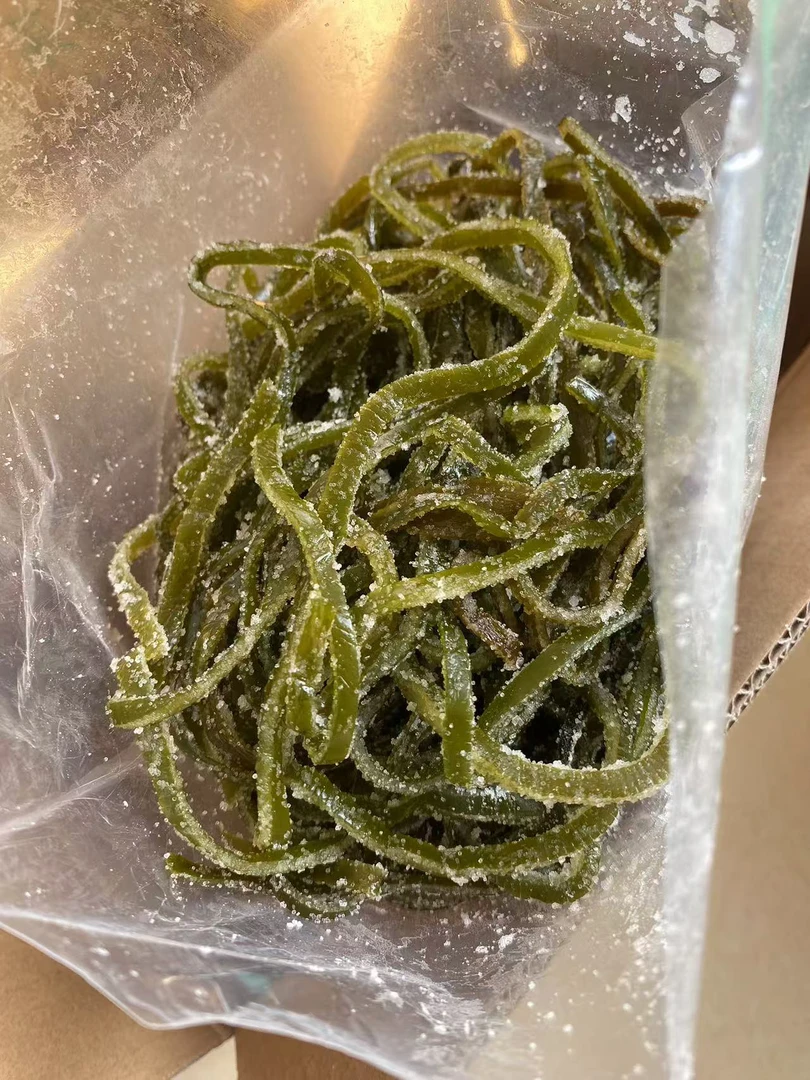 腌渍海带丝裙带菜 裙带菜梗