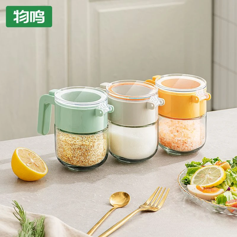 【物鸣】调料盒密封防潮玻璃盐罐调味罐