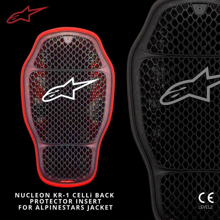 A星ALPINESTARS背板护胸骑行服内置通用摩托车骑行护具滑块磨包