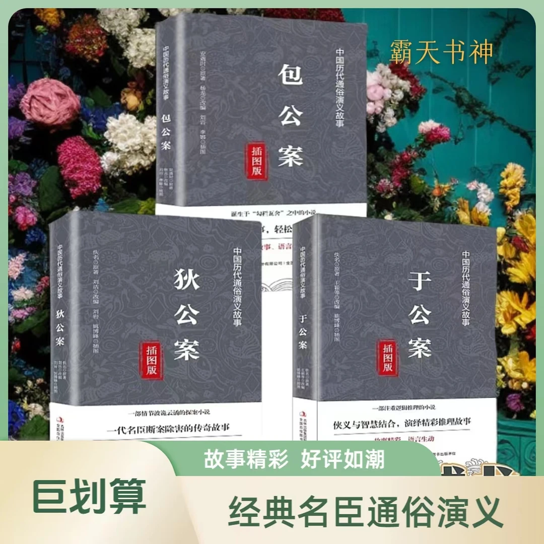 包公案狄公案济公传水浒传名臣精彩传奇故事历代通俗演义探案历史